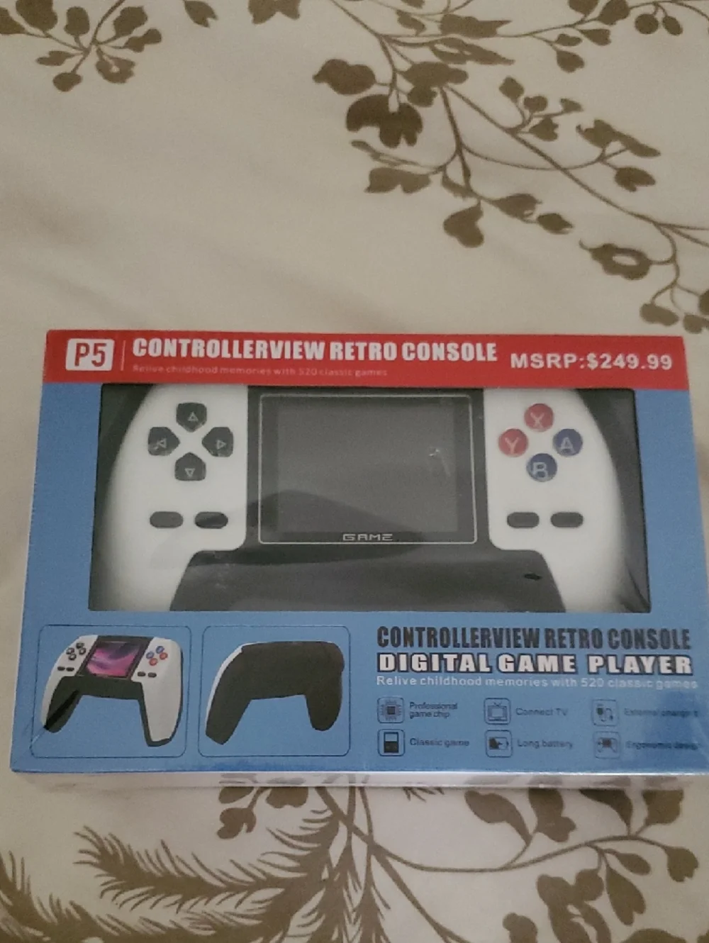 P5 Retro Handheld Game Console 500+ Games NWT